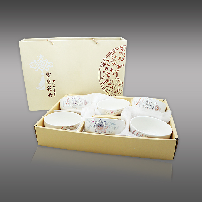 SC B6 - Oriental Rice Bowl Set 6