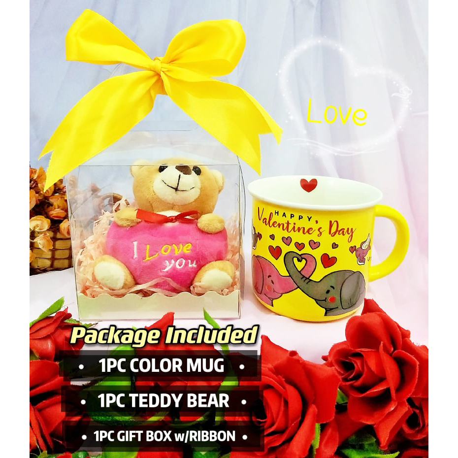 Valentine's Yellow Mug