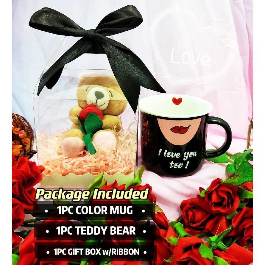 Valentine's Black Mug