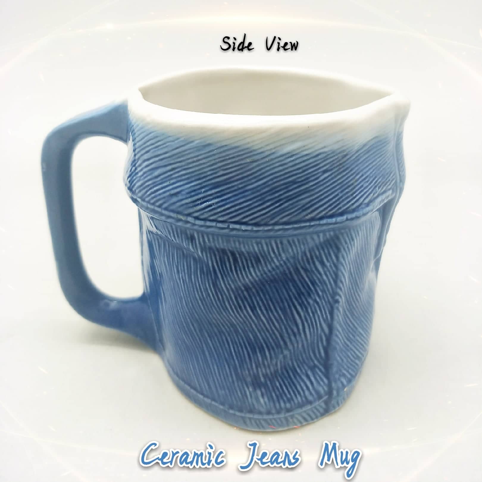 Ceramic Jeans Mug