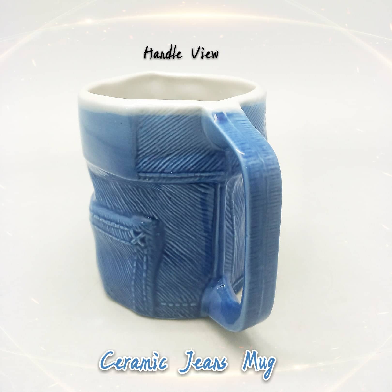 Ceramic Jeans Mug