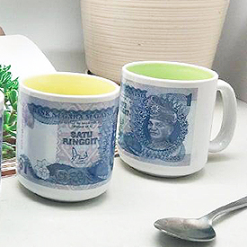 BNRM1-001 - Banknote RM1 Mini Mug - King