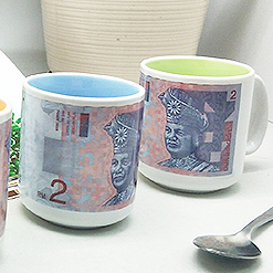 BNRM2-001 - Banknote RM2 Mini Mug - King