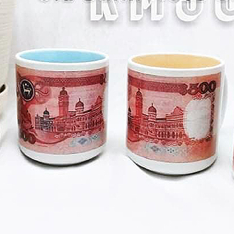 BNRM500-001 - Banknote RM500 Mini Mug - King