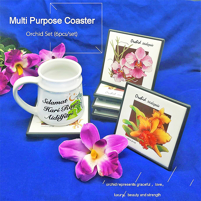 Orchid Coaster BUY 5 FREE 1 Set