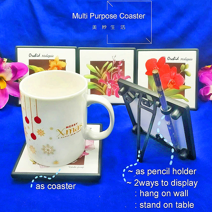 Orchid Coaster BUY 5 FREE 1 Set