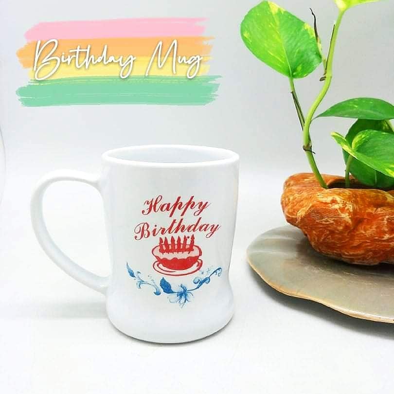 Birthday Mug + Mini Teddy Bear Doll