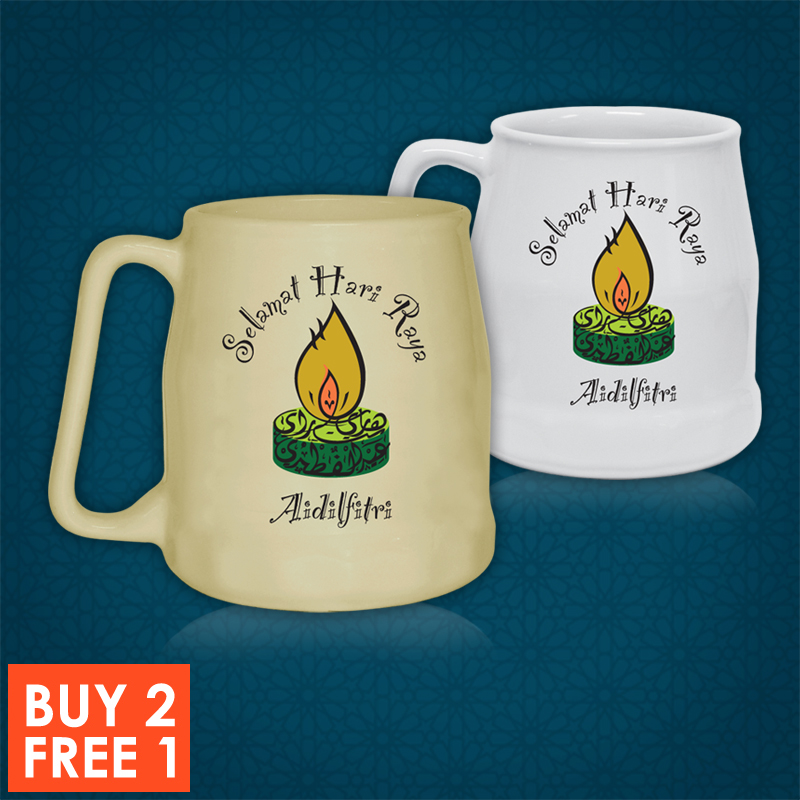 SC305 B2F1 - Buy 2 FREE 1 - Raya Ceramic Mug