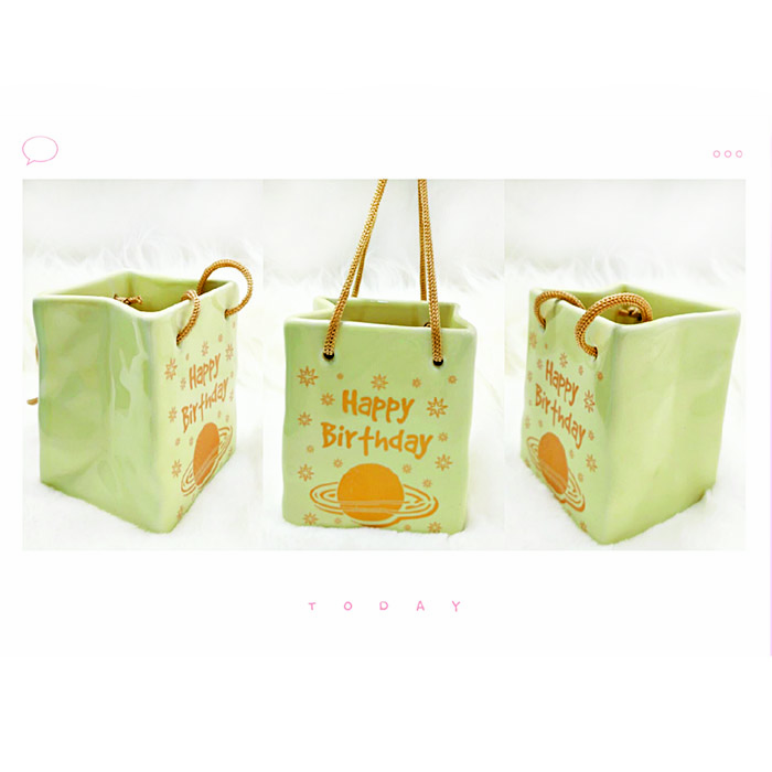 Paper Bag Shape Pen Holder