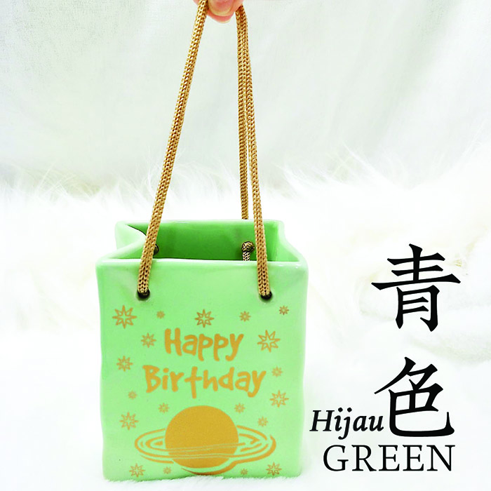 Paper Bag Shape Pen Holder