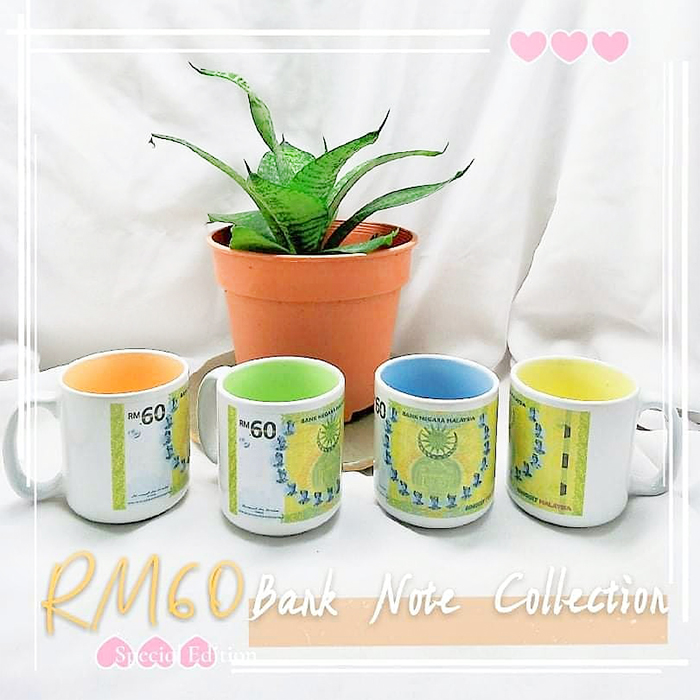 Banknote RM60 Mini Mug 02 - King