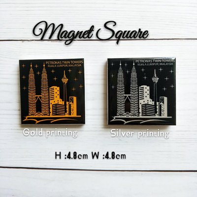 MTS - Square Magnetic Tiles Set - Petronas Twin Tower